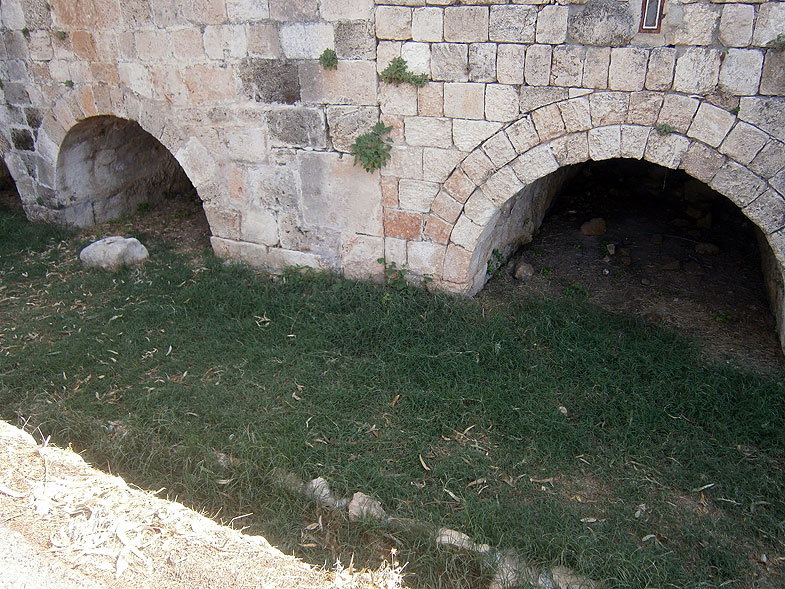 Мельница крестоносцев в заповеднике Эйн-Афек