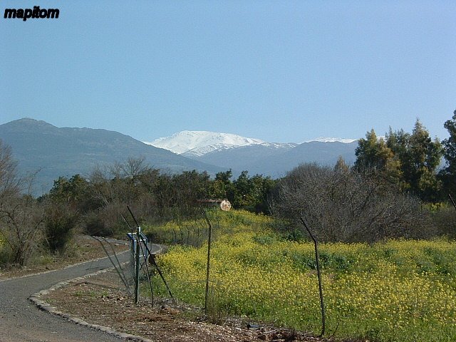 Galilee and Golan Heights. Hermon