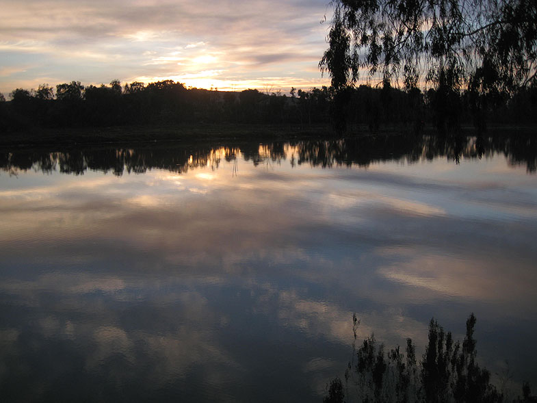 Ram Pool in the Golan Heights