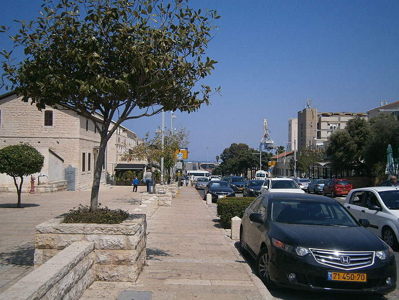 Haifa. Ben Gurion street