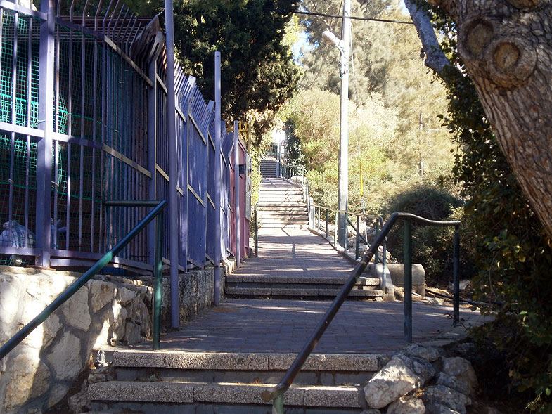 Haifa. Park in Ramat Shaul