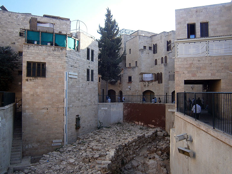 ירושלים. הרובע היהודי של העיר העתיקה