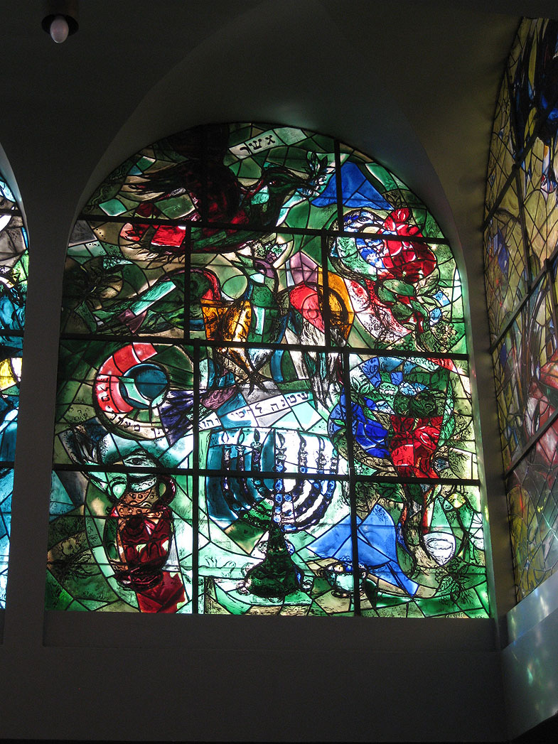 The Chagall Windows in Hadassah Medical Center
