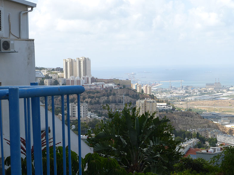 The View of Haifa Bay from Nesher