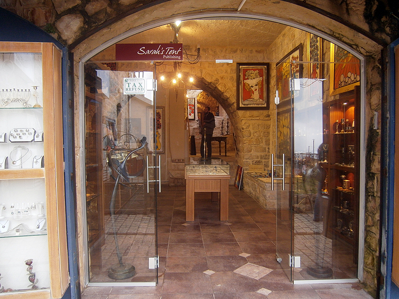 Safed. Galleries of the Old City
