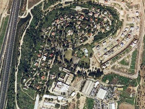 כפר דניאל. Photo: map